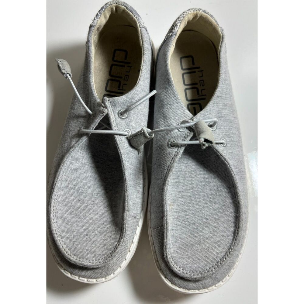 Hey Dude Wendy stretch slip ons. Size 7.